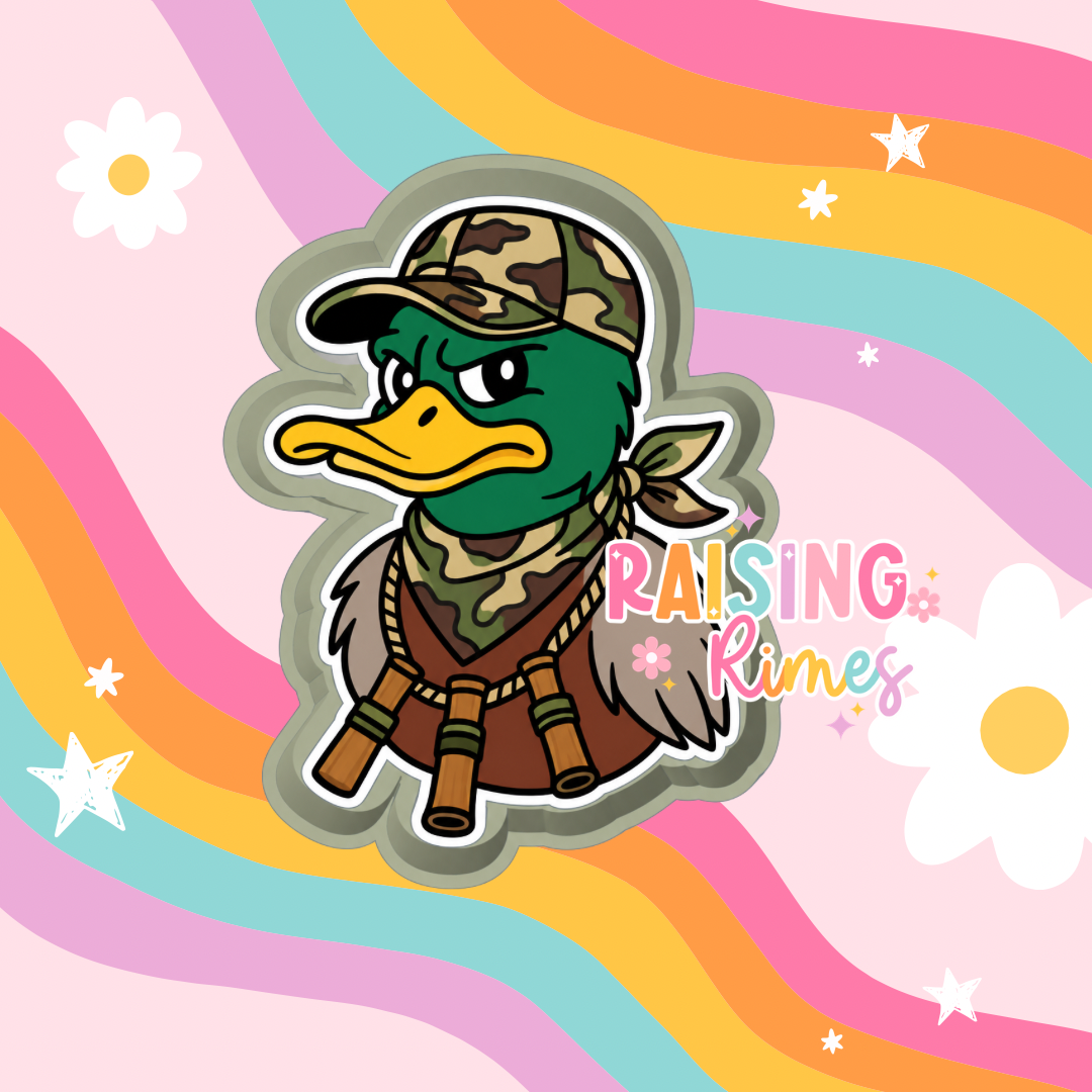 Duck Hunting Duck Silicone Mold