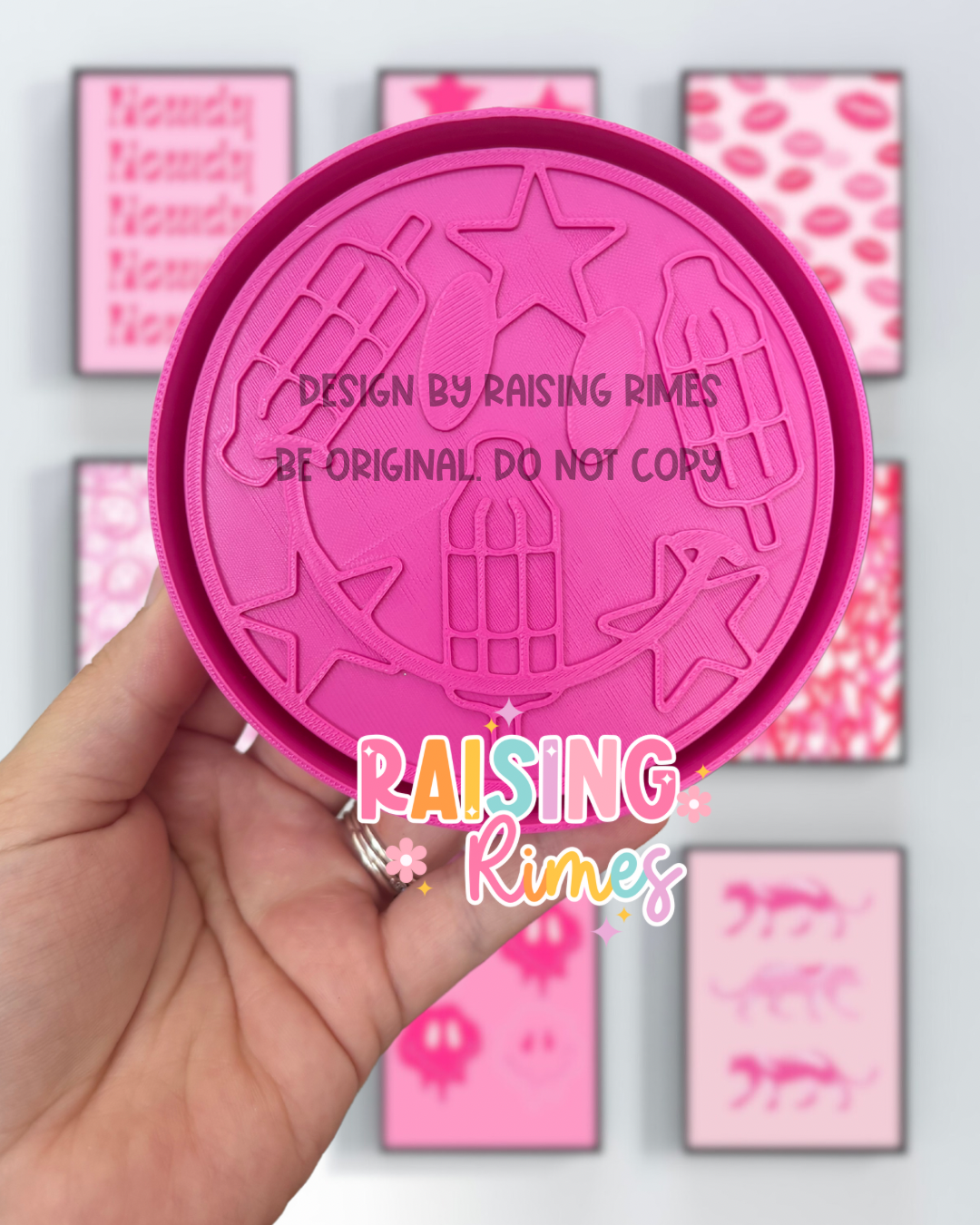 Bomb Pop Smiley Silicone Mold