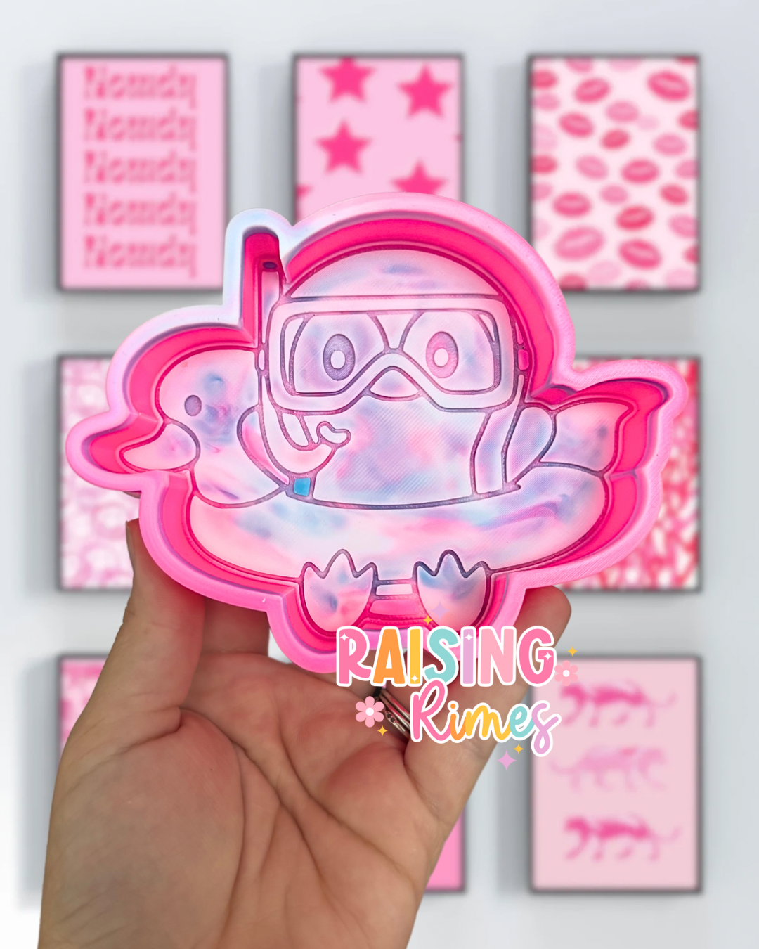 Penguin & Rubber Duck Float Silicone Mold