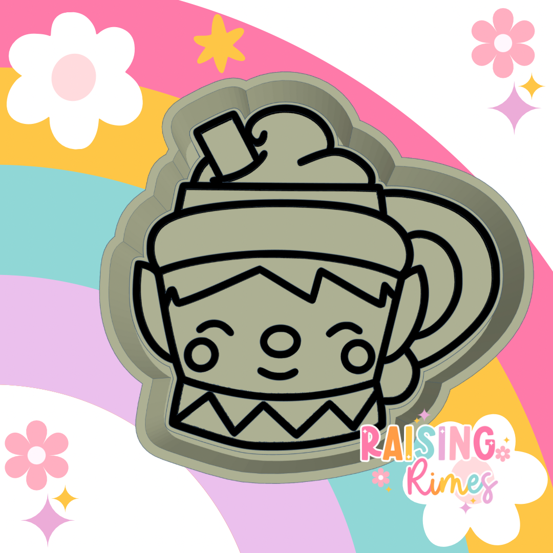 Elf Mug Silicone Mold