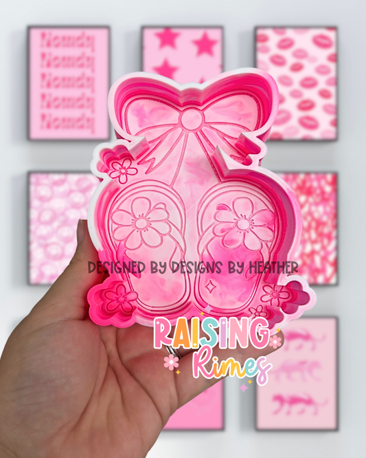 Flip Flop Coquette Silicone Mold