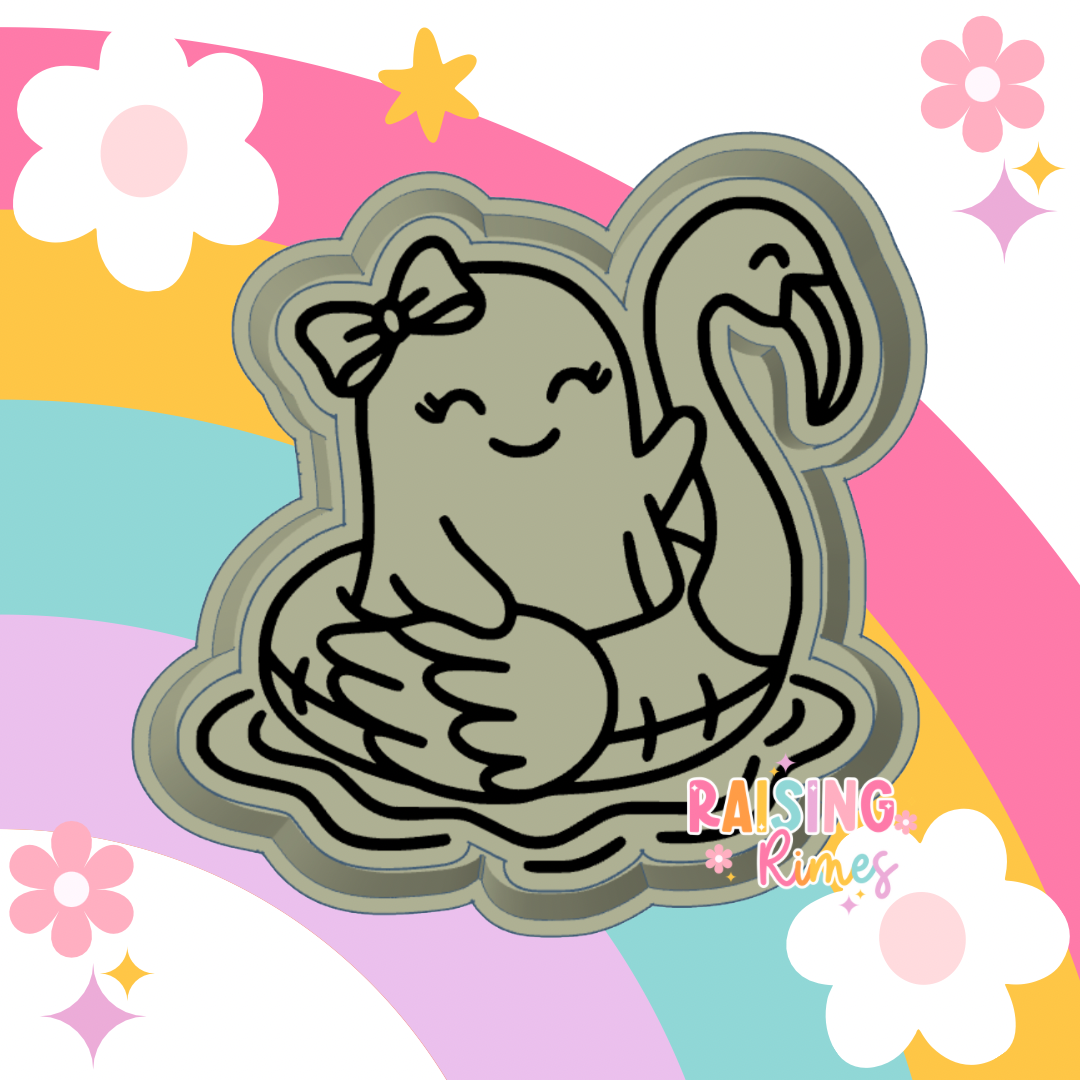 Summer Ghost Girl Silicone Mold