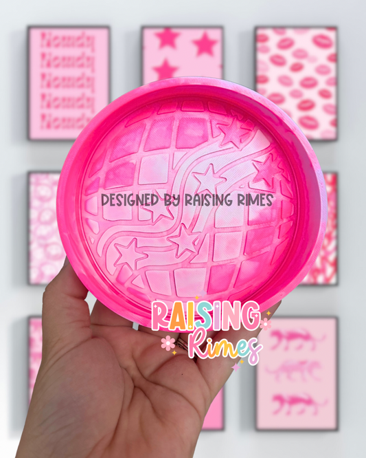 Stars & Stripes Disco Silicone Mold