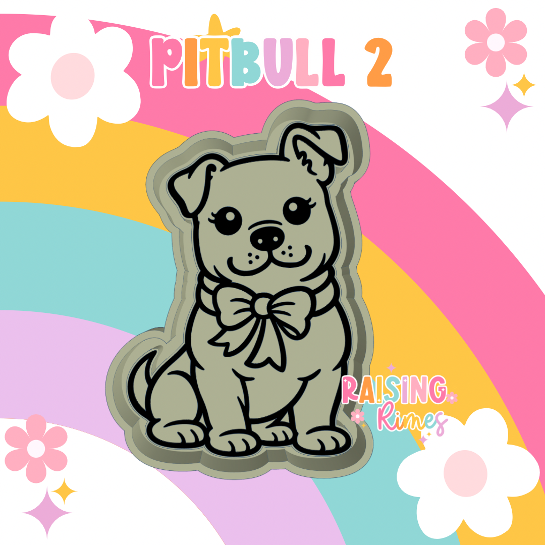 Pitbull Style 2 Silicone Mold