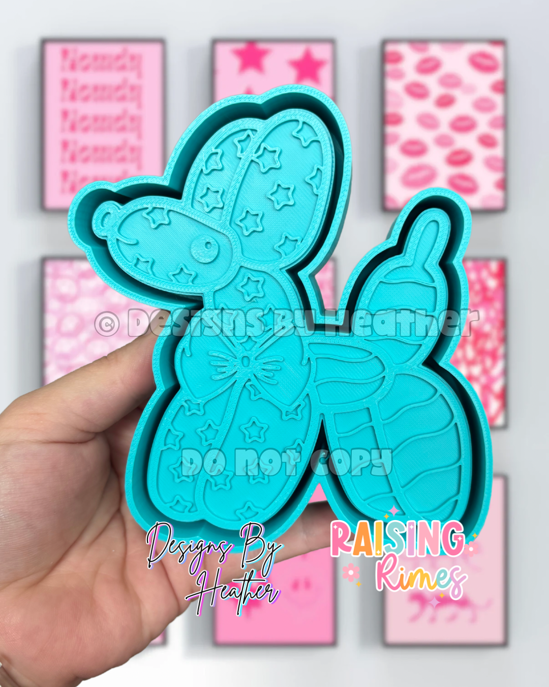 USA Balloon Dog Silicone Mold