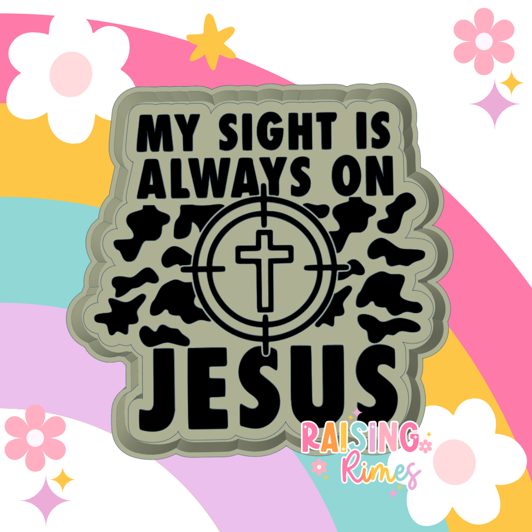 Sight On Jesus Silicone Mold