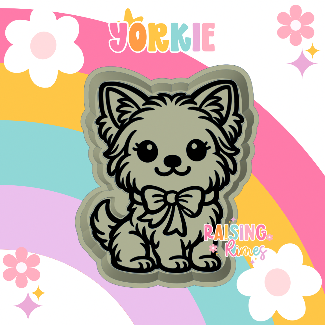 Yorkie Silicone Mold