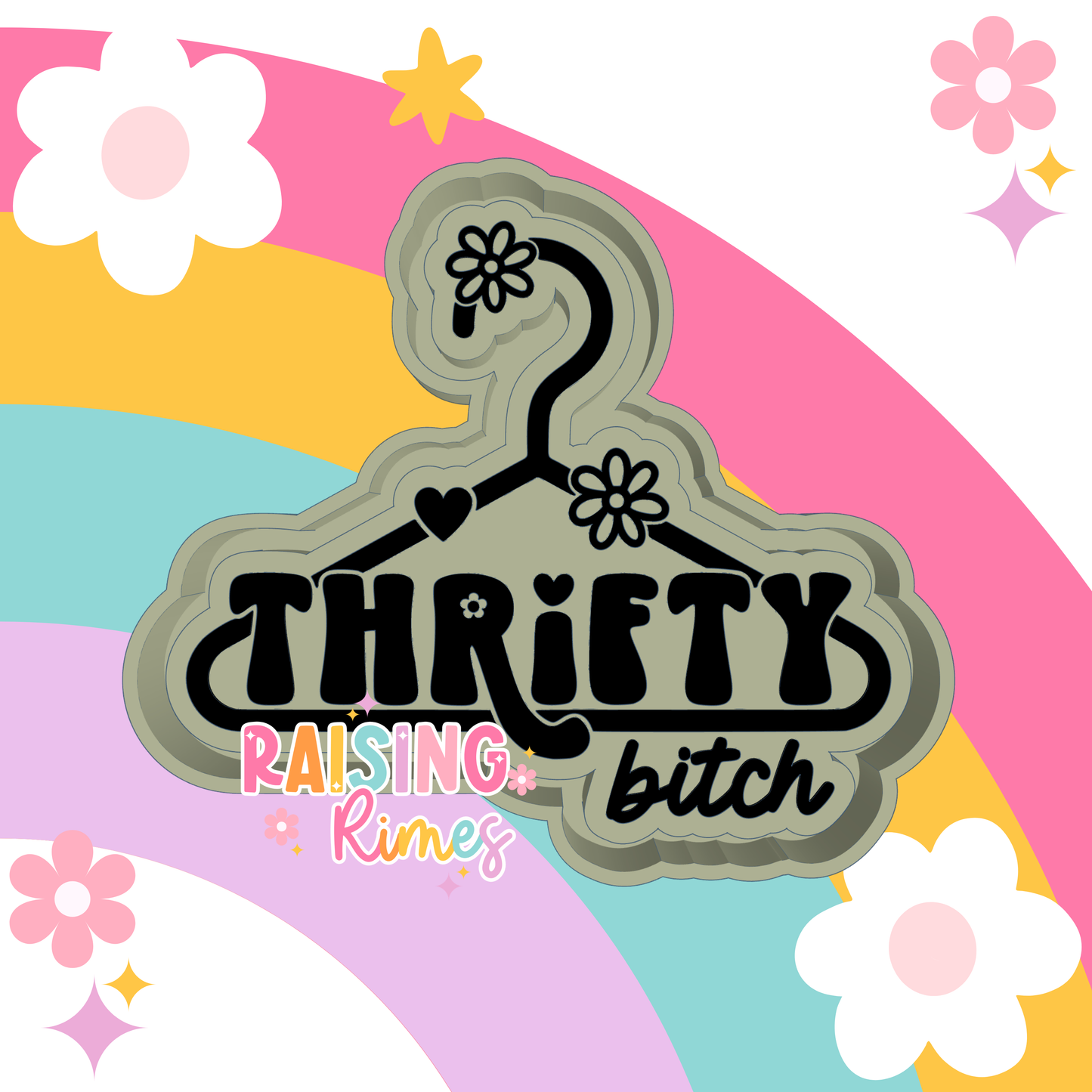 Thrifty Bitch Silicone Mold