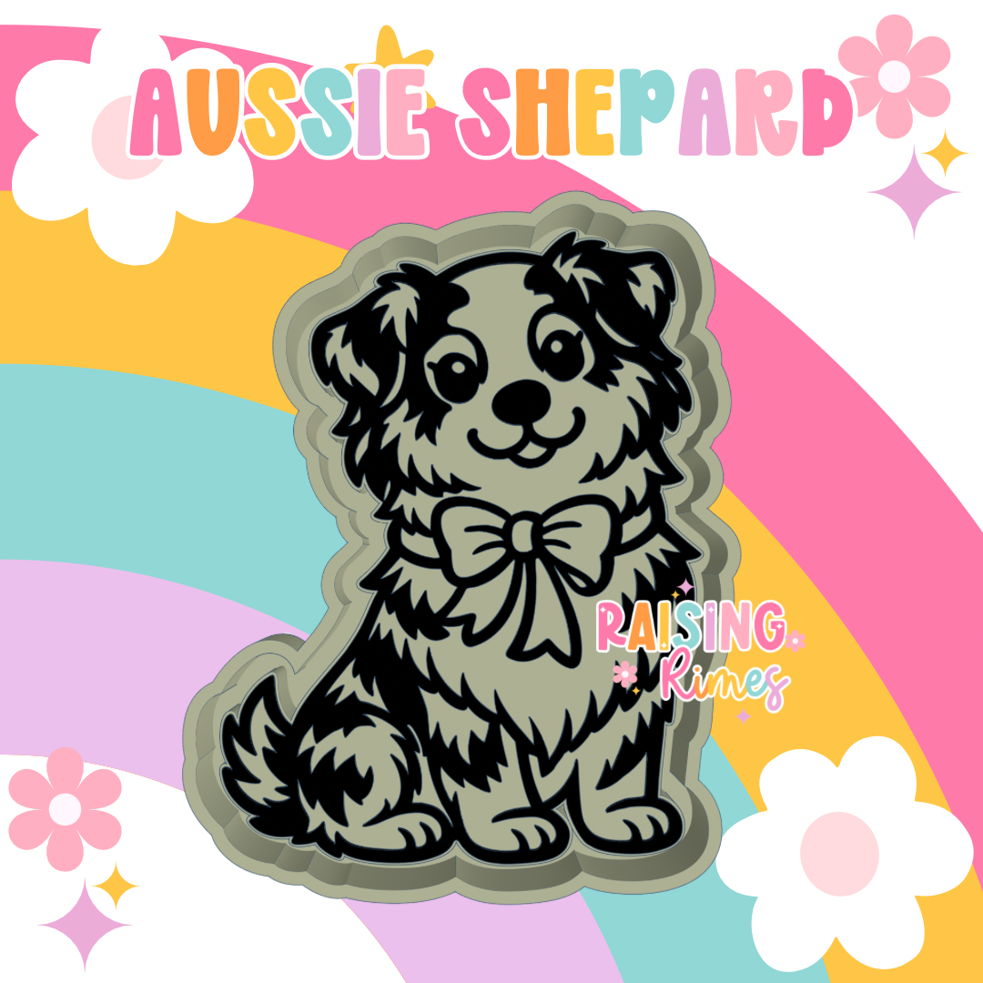 Aussie Shepard Silicone Mold