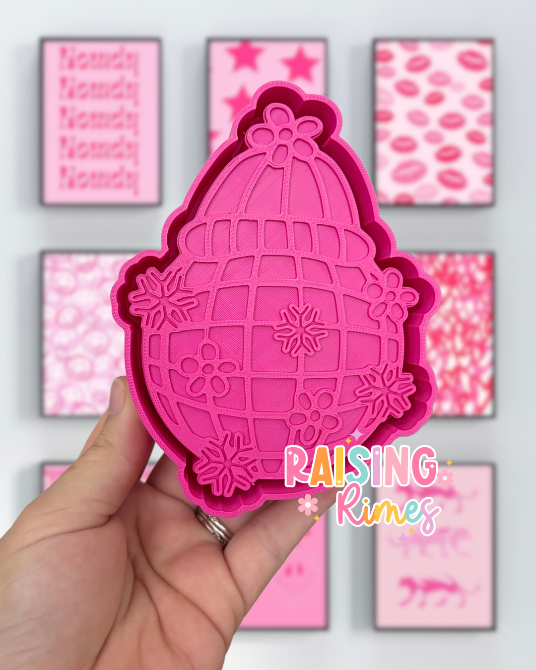 Winter Beanie Disco Silicone Mold
