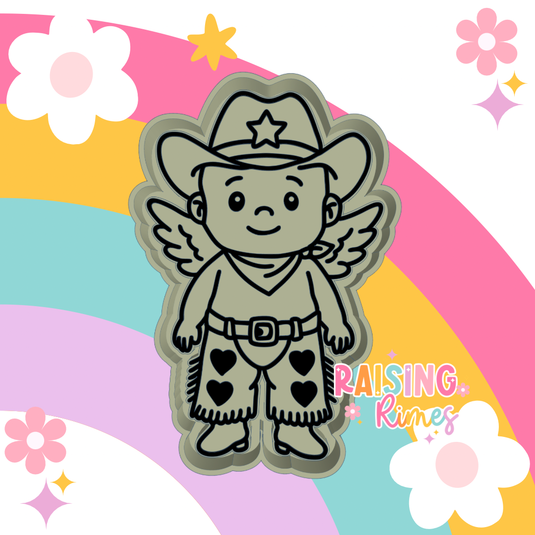 Western Cupid Silicone Mold