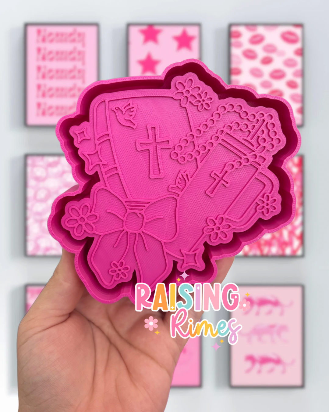 Bible & Rosary Silicone Mold