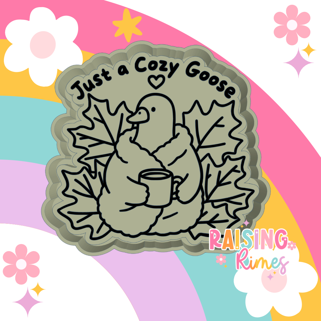 Cozy Goose Silicone Mold