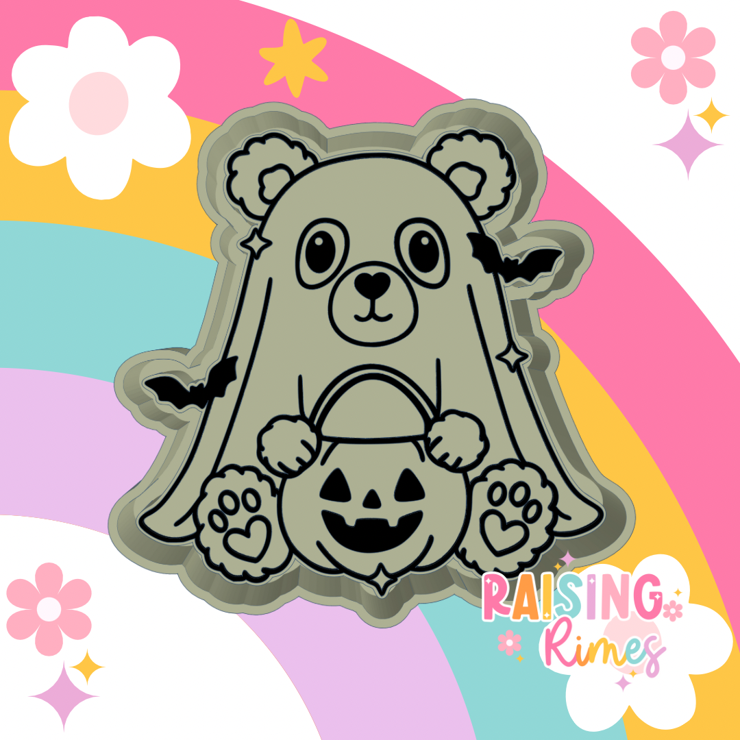 Beary Ghost Silicone Mold