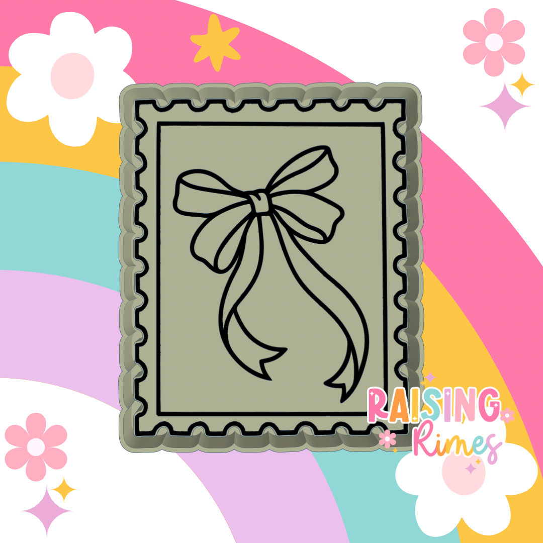 Bow Stamp Silicone Mold