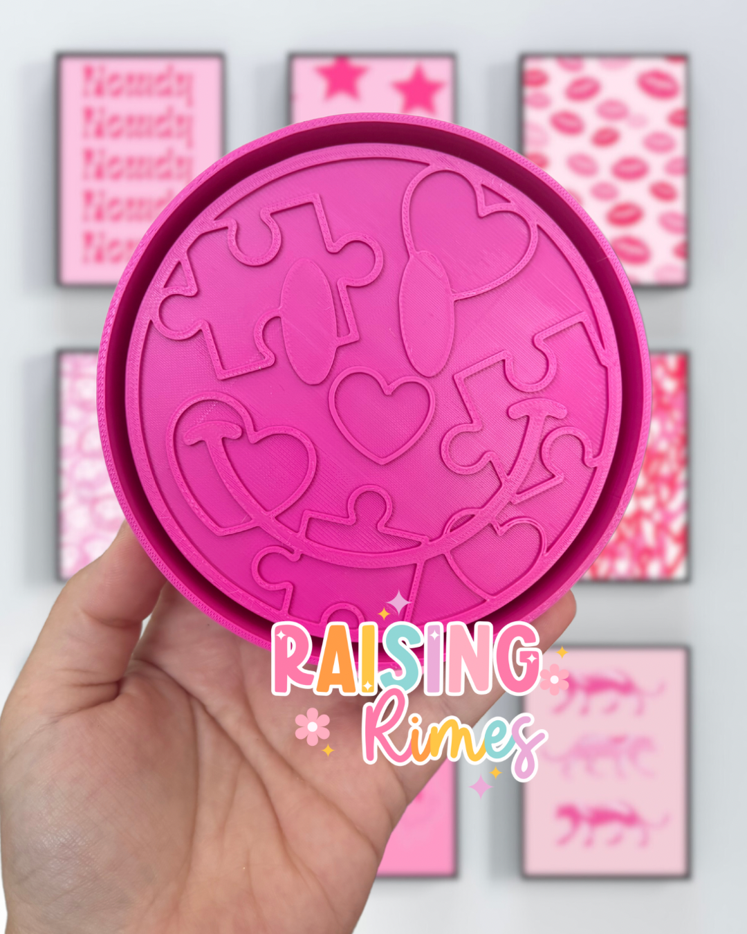 Autism Love Smiley Silicone Mold