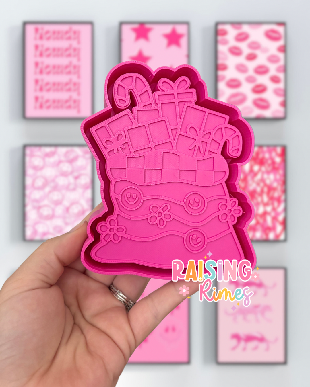 Retro Santa Sack Silicone Mold
