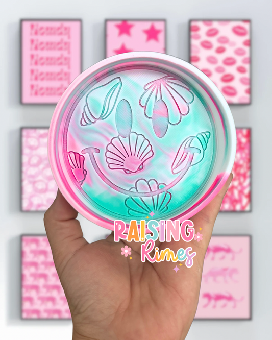 Seashell Smiley Silicone Mold