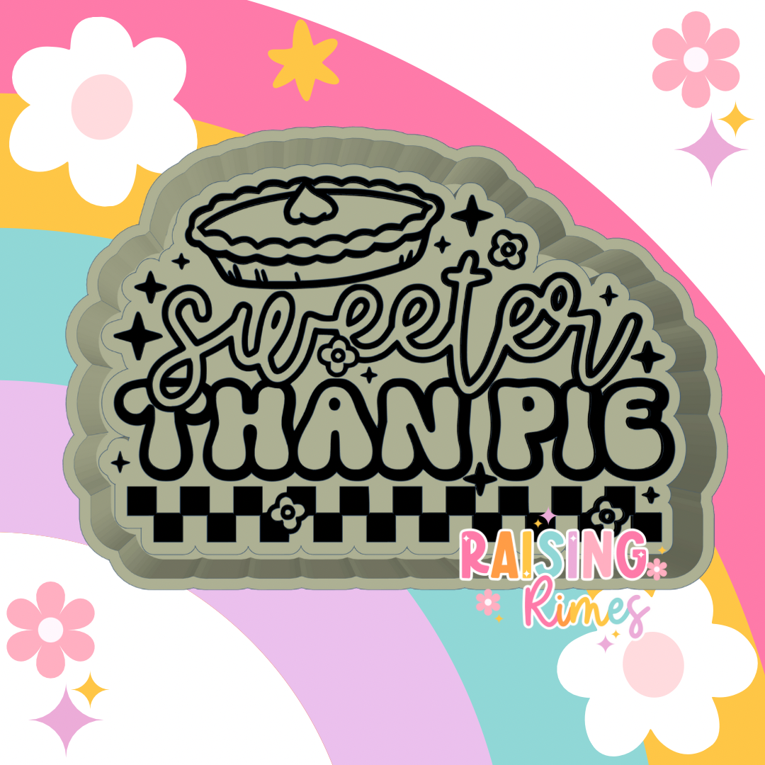Sweeter Than Pie Silicone Mold