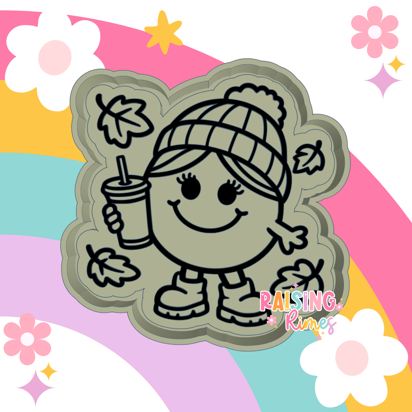 Little Miss Fall Silicone Mold
