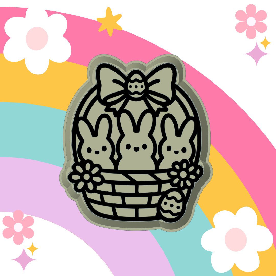 Peeps Easter Basket Silicone Mold