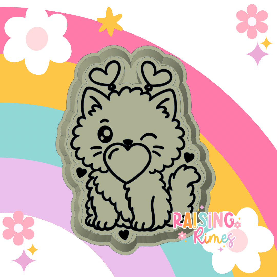 Bubblegum Kitty Silicone Mold