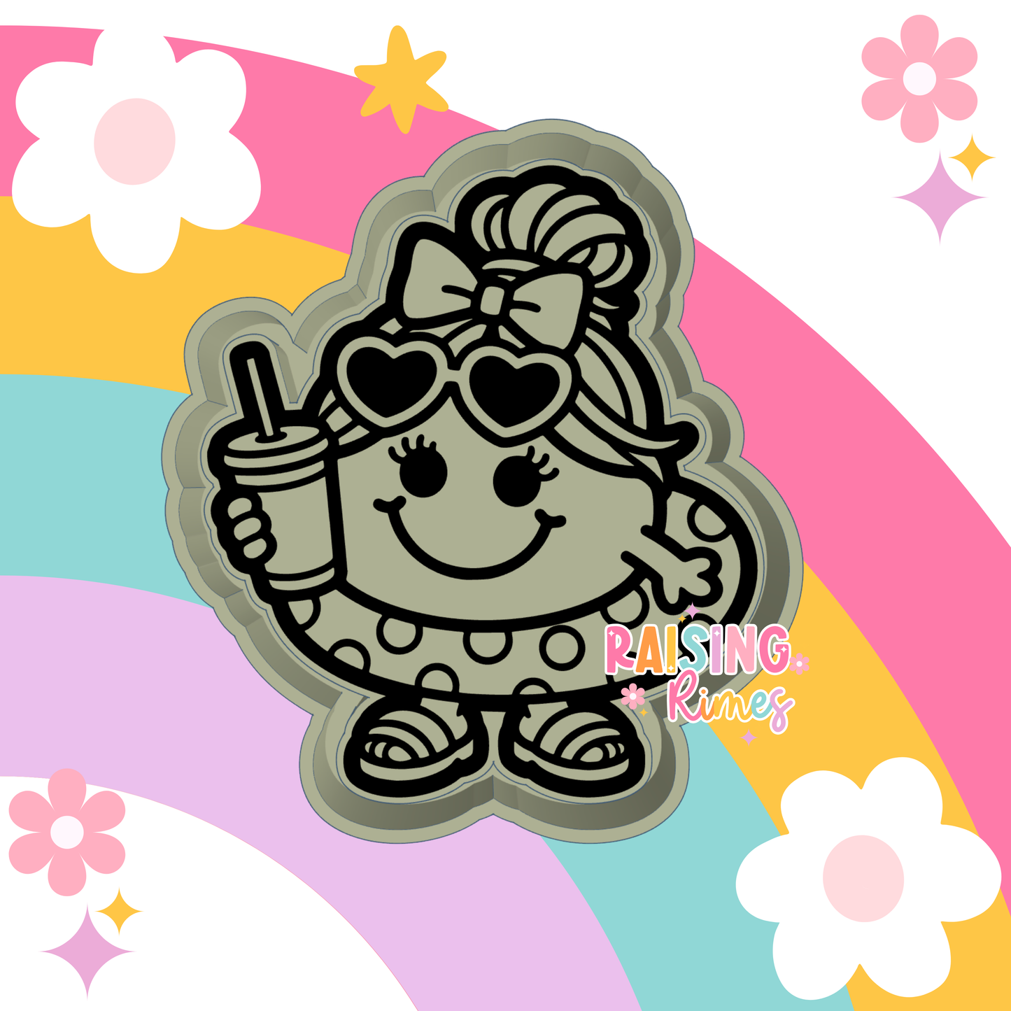 Little Miss Summer Silicone Mold