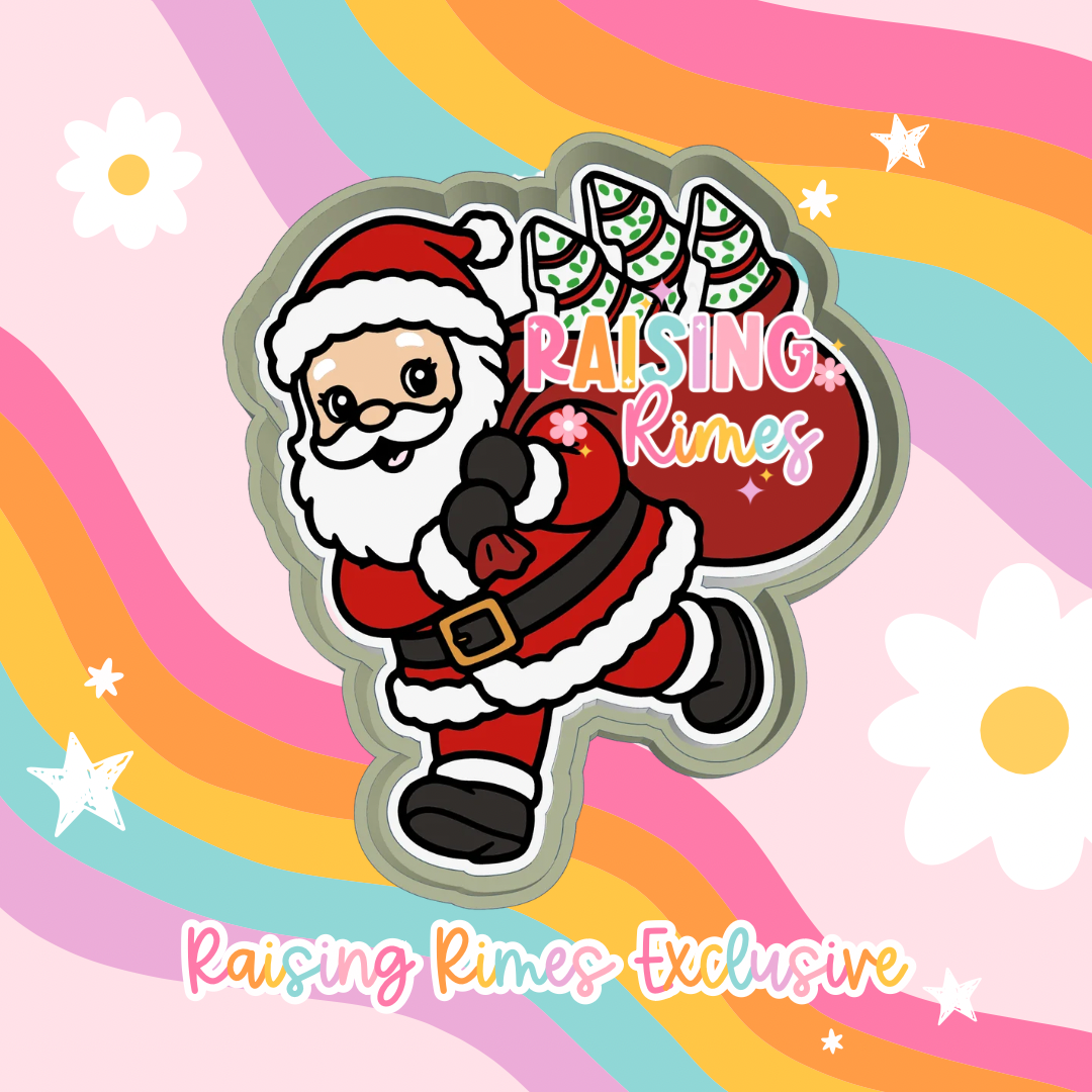 Santa & Tree Cakes Silicone Mold