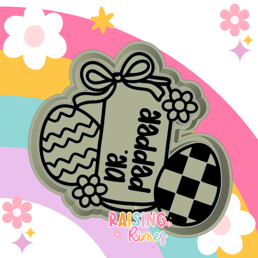 Easter Dr. Pepper Silicone Mold