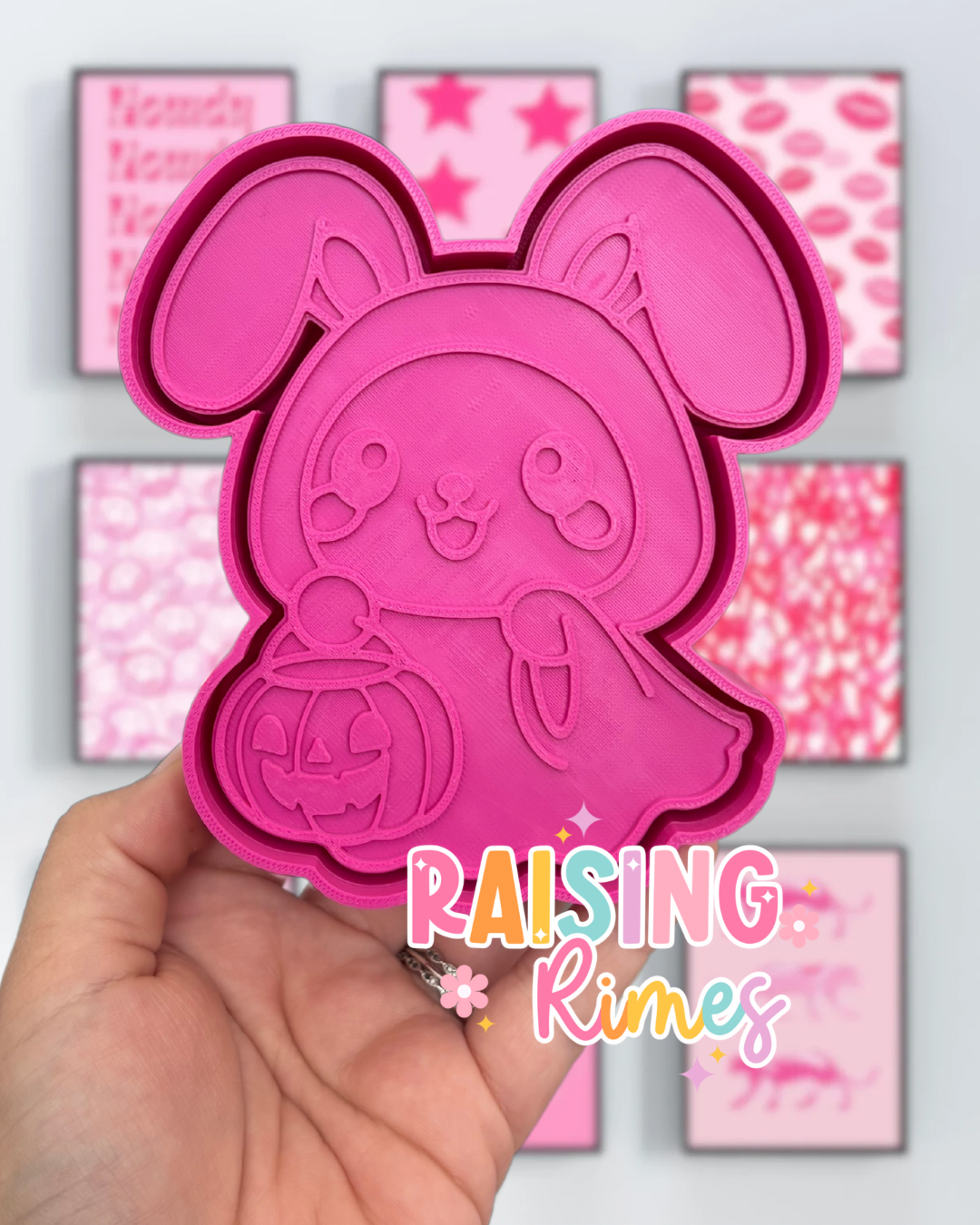 Cute Bunny Ghost Silicone Mold