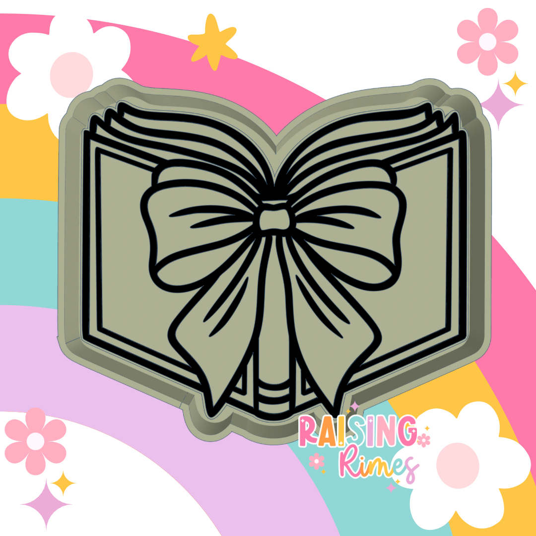 Bow Book Silicone Mold