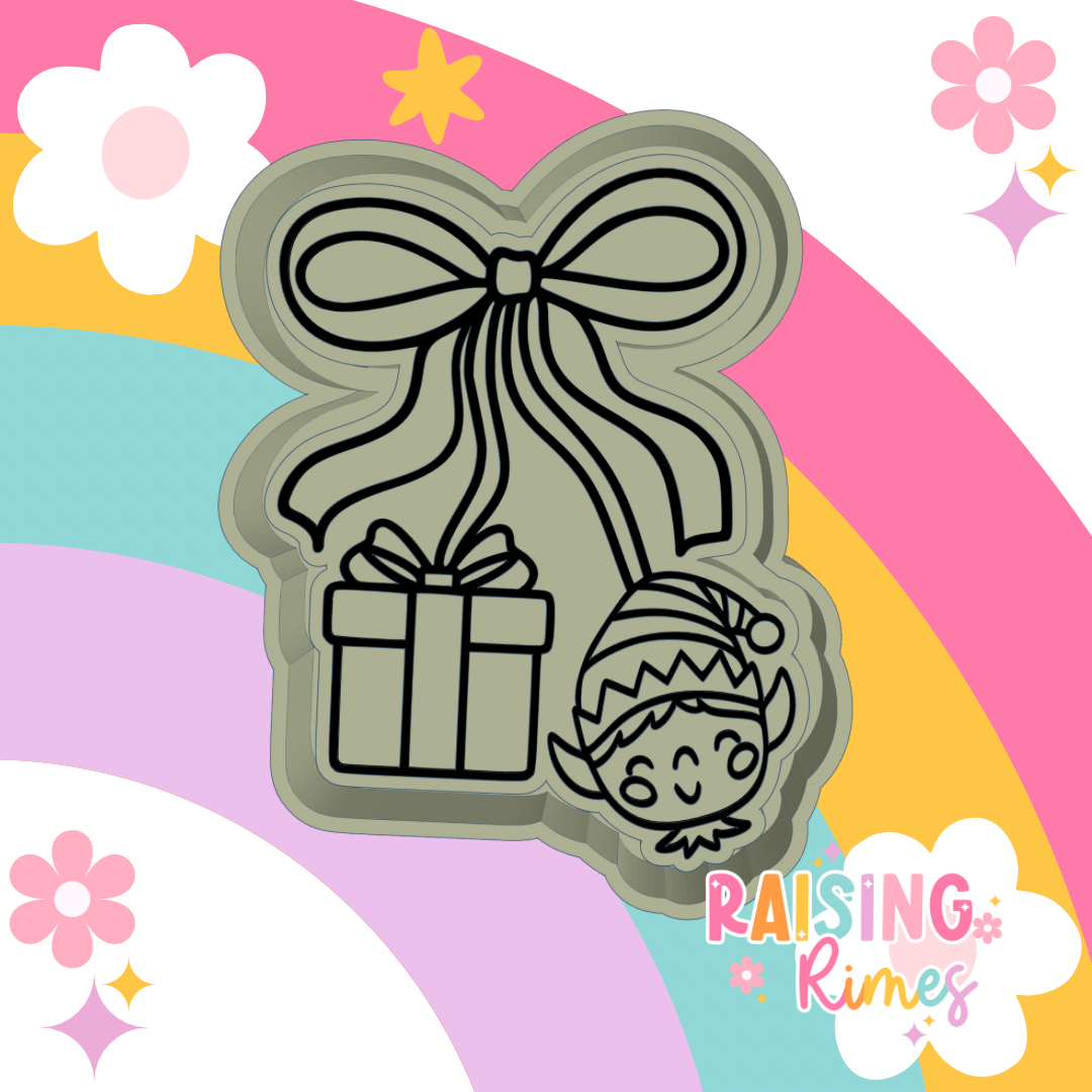 Elf & Present Cherry Silicone Mold