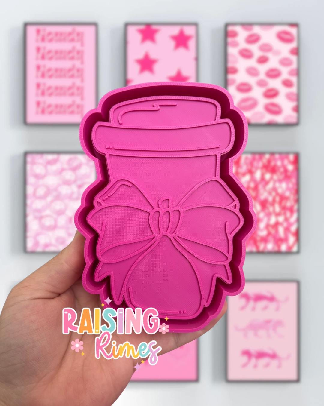 Pumpkin Bow Latte Silicone Mold
