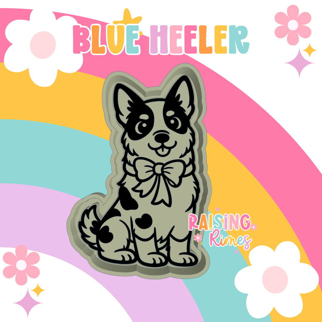 Blue Heeler Silicone Mold