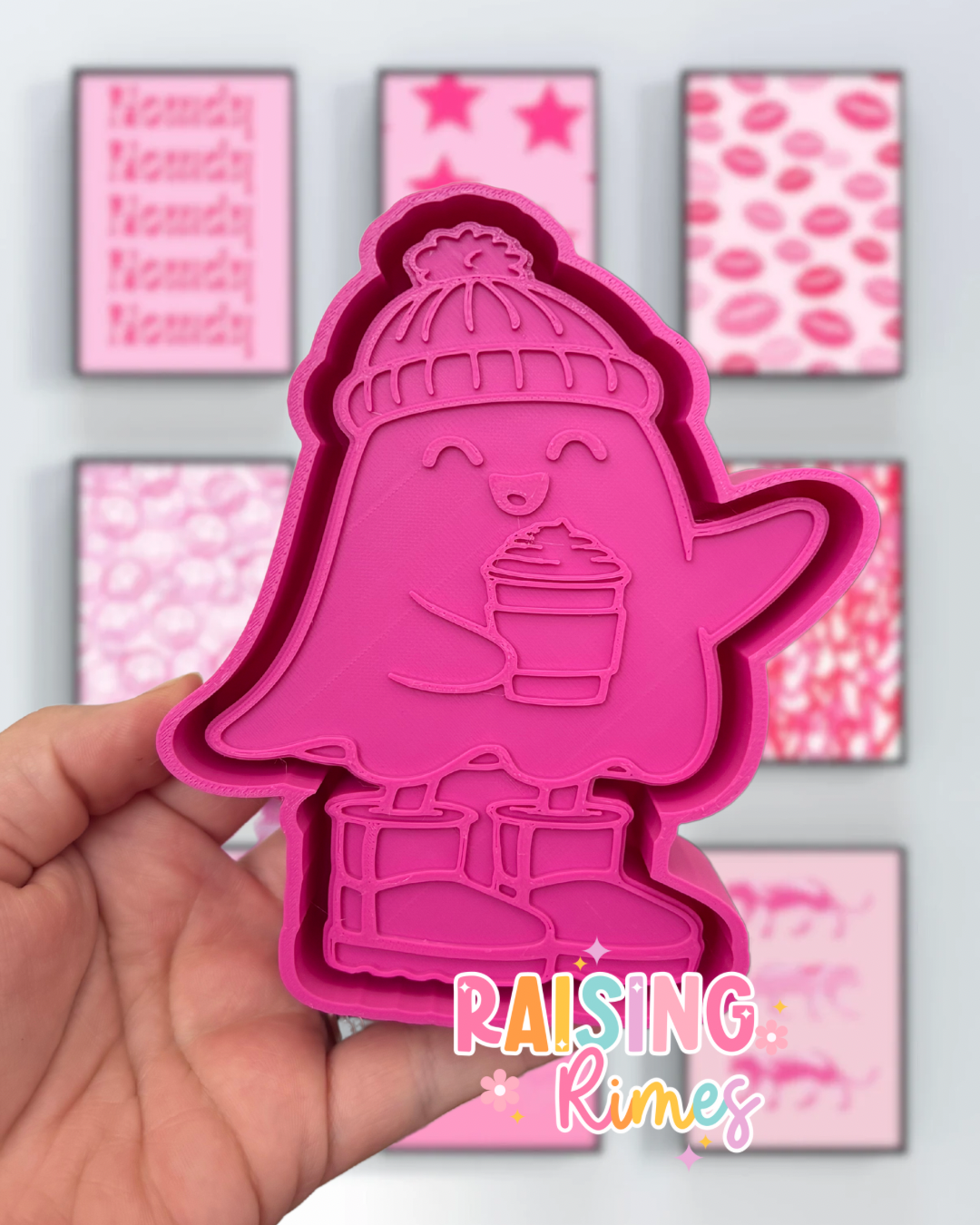 Basic Girly Ghost Silicone Mold