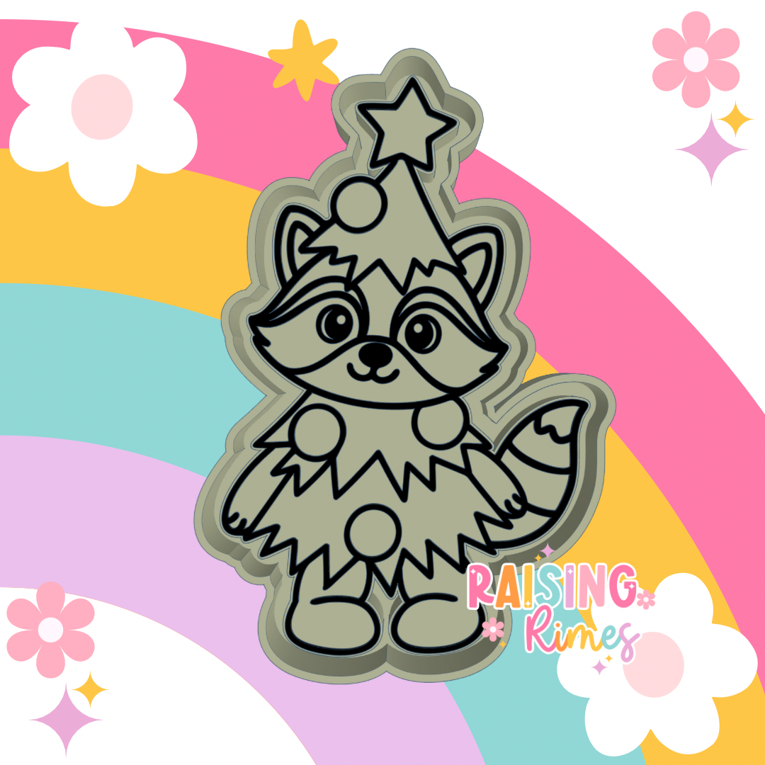 Tree Raccoon Silicone Mold