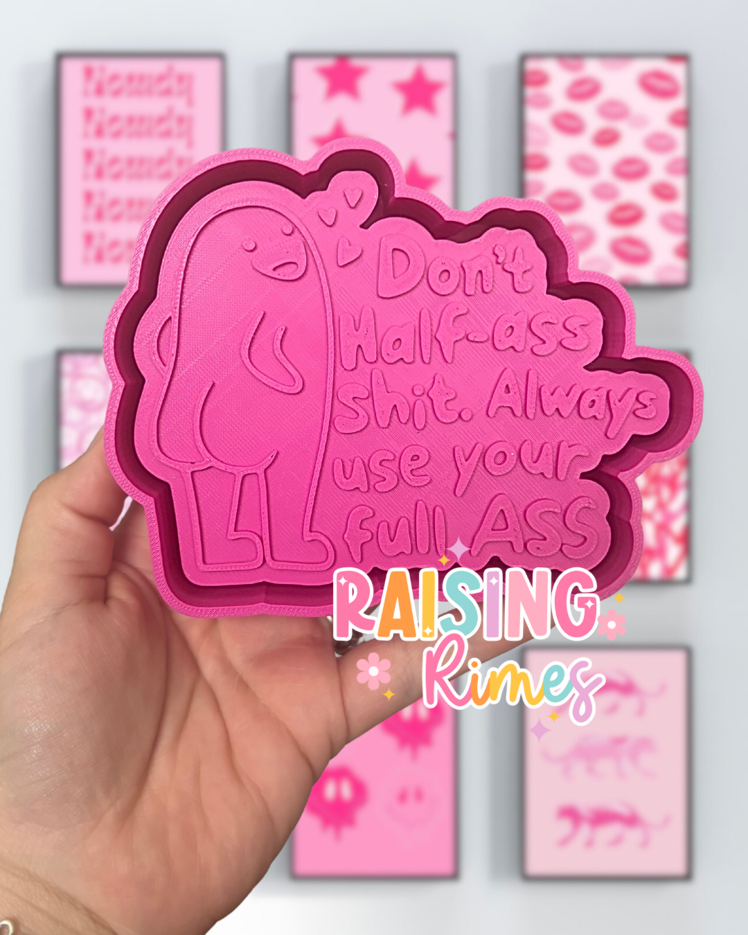 Half Ass Silicone Mold