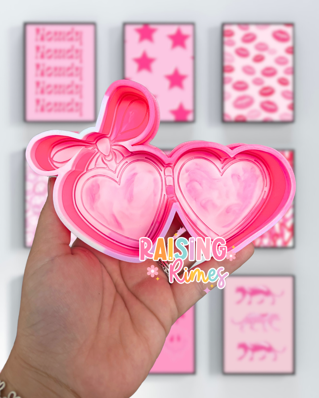 Plain Locket Silicone Mold