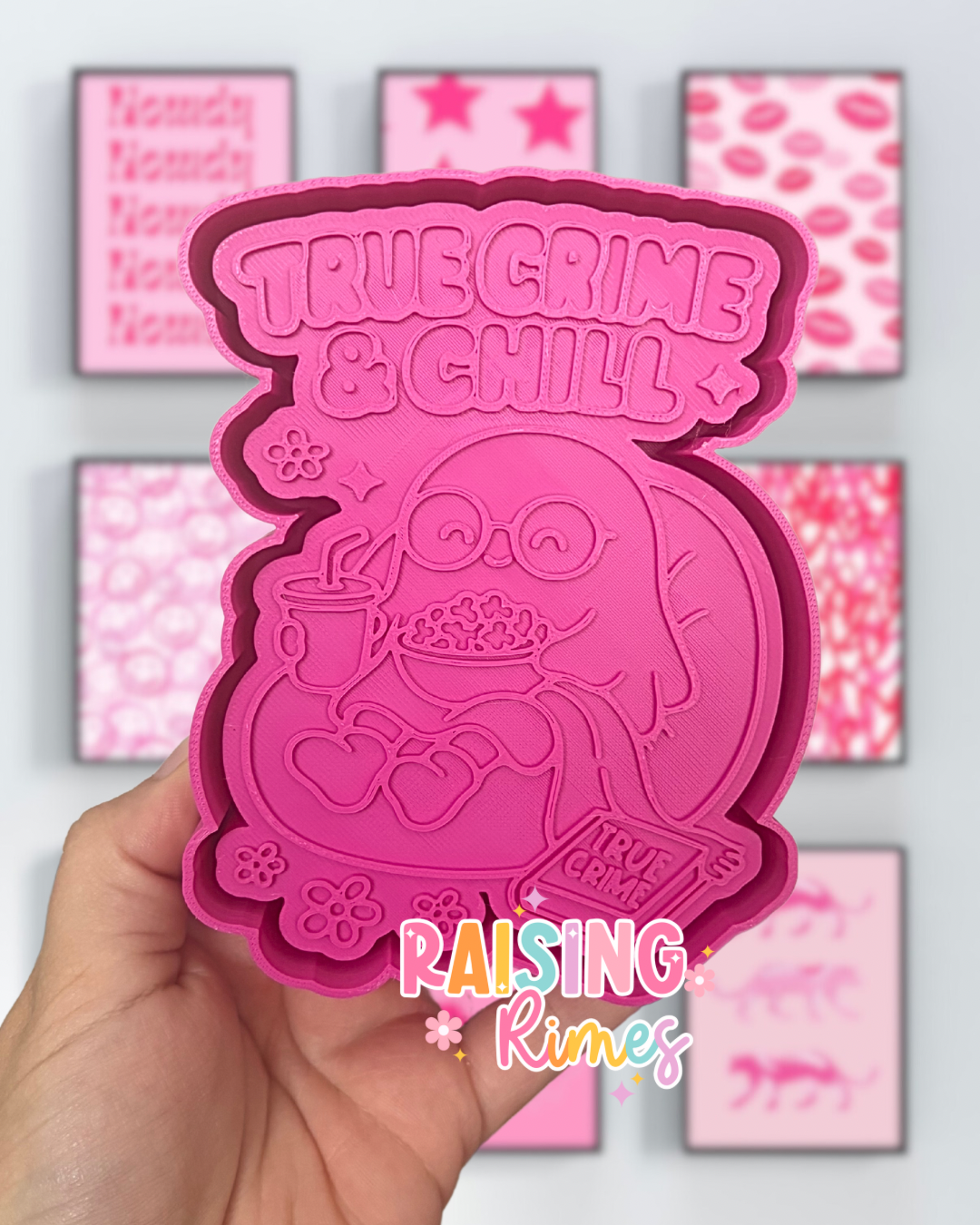 True Crime & Chill Silicone Mold