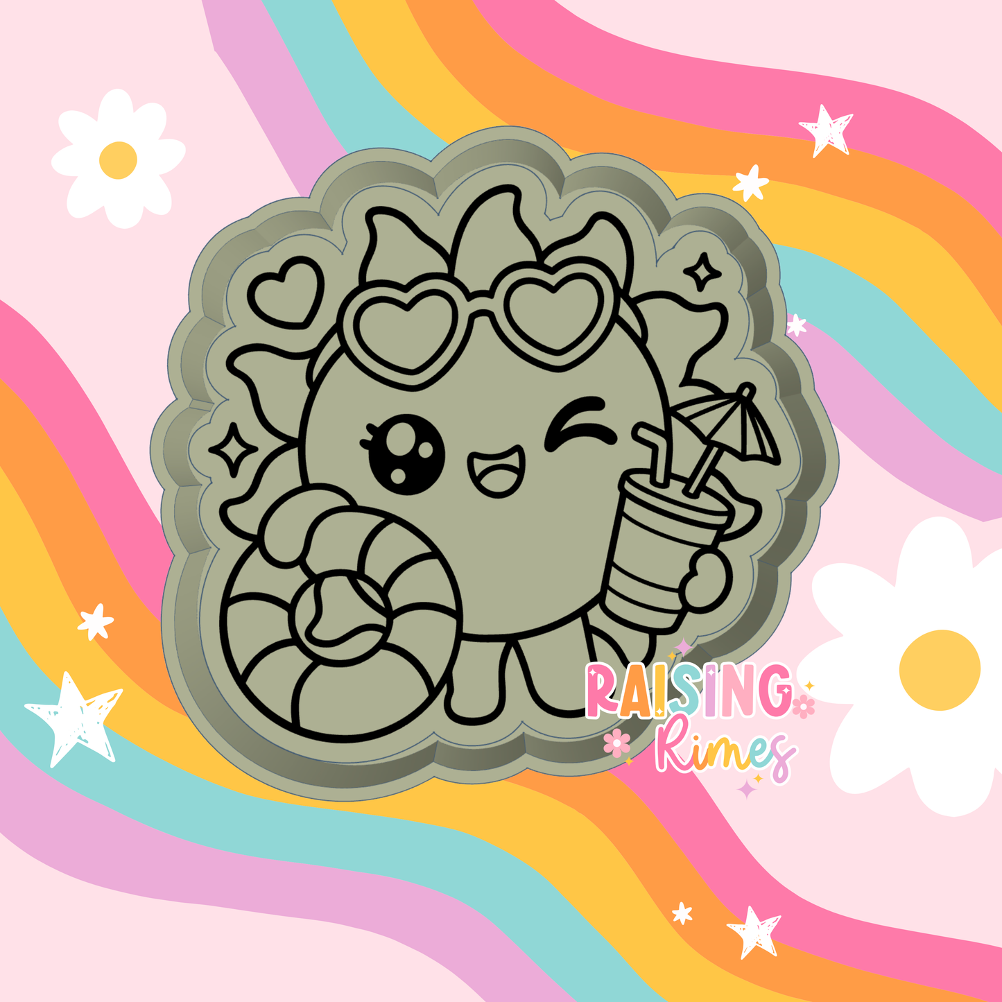Summertime Sun Silicone Mold