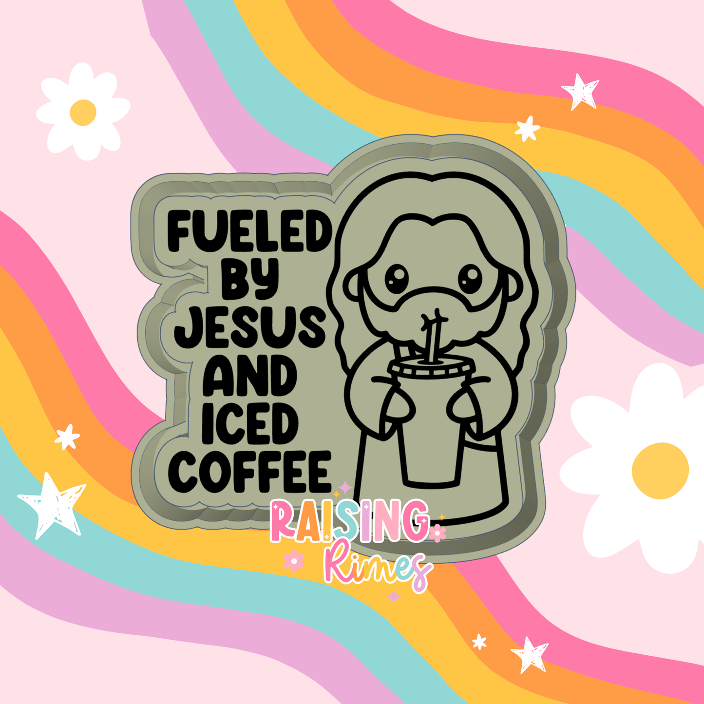 Jesus & Iced Coffee Silicone Mold
