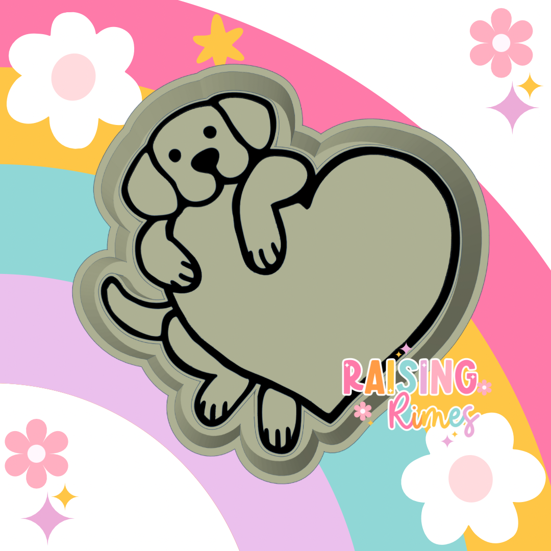 Puppy Heart Silicone Mold