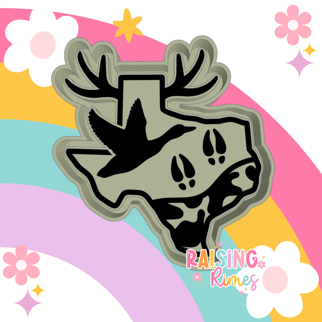 Hunting Texas Silicone Mold