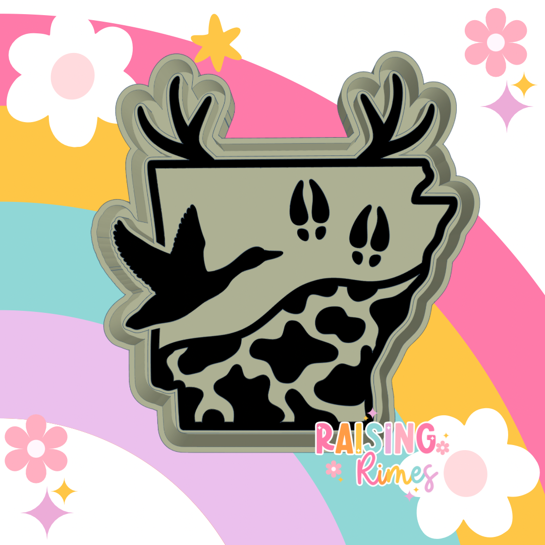 Hunting Arkansas Silicone Mold