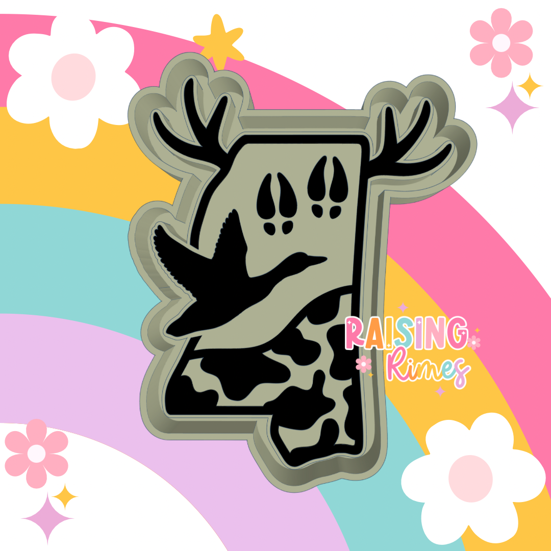 Hunting Mississippi Silicone Mold