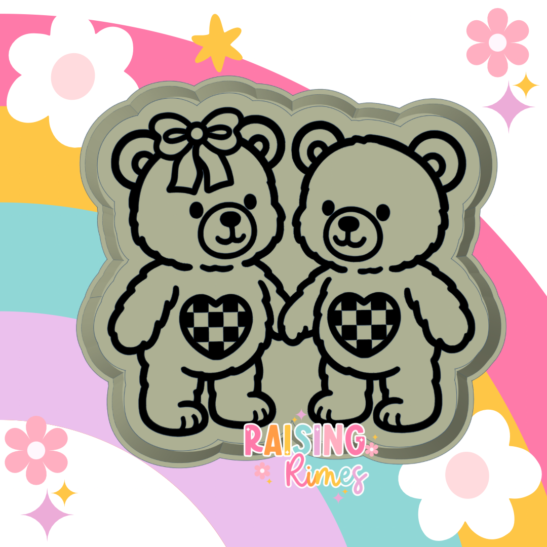 Bear Friends Silicone Mold