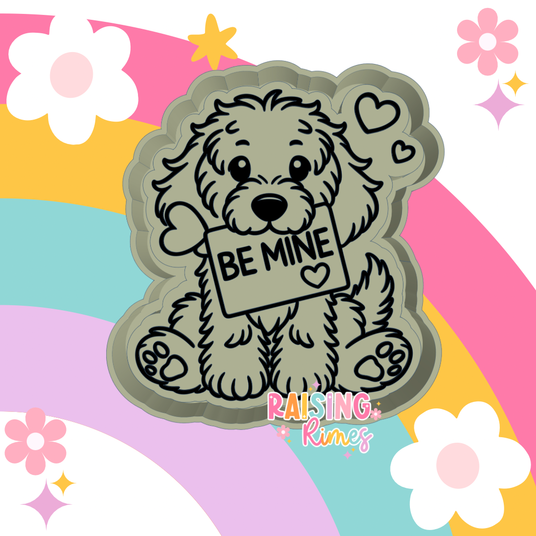 Be Mine Puppy Silicone Mold
