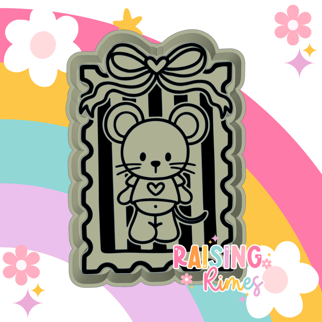 Cute Mouse Stamp Silicone Mold