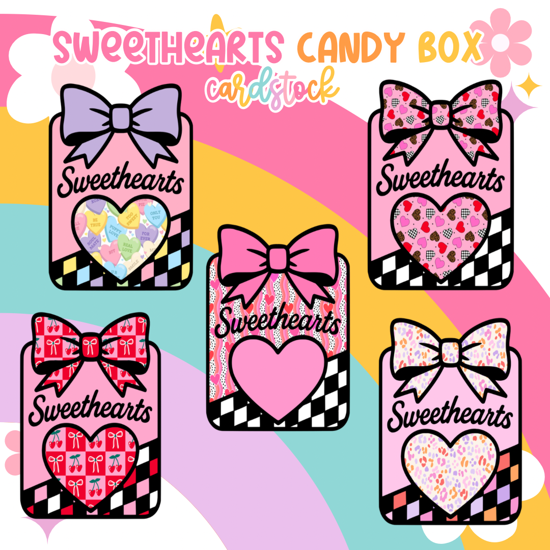 Sweethearts Candy Box Cardstock Grab Bag