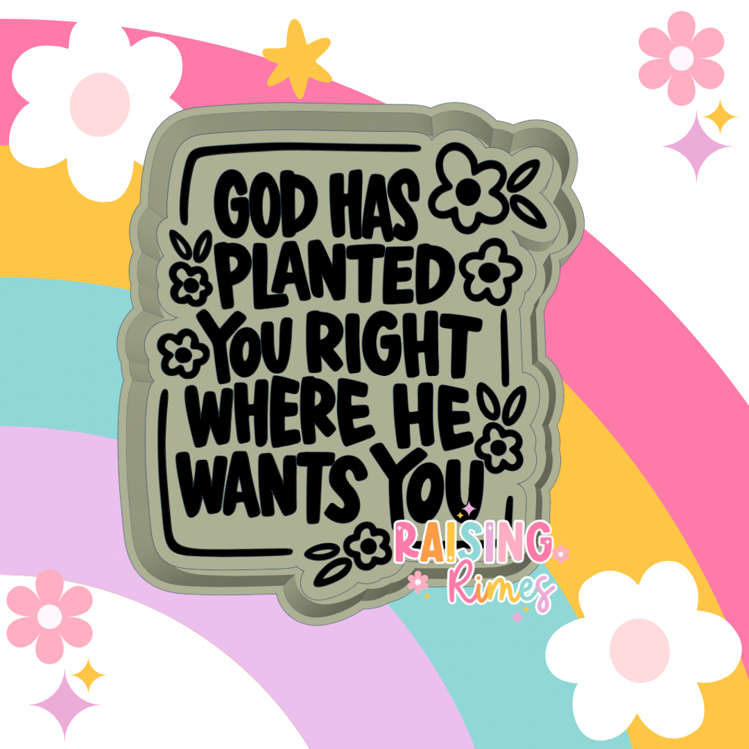 Planted Quote Silicone Mold